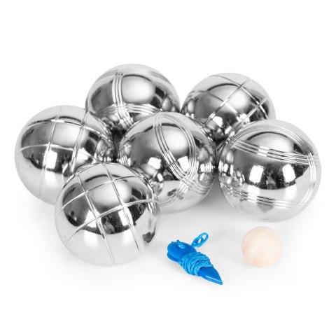 Zestaw do gry w bule kule boules petanque 6 szt. + etui i akcesoria