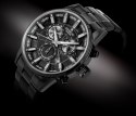 Zegarek Męski Giewont Chronograph Sapphire Czarny GW4580-B1