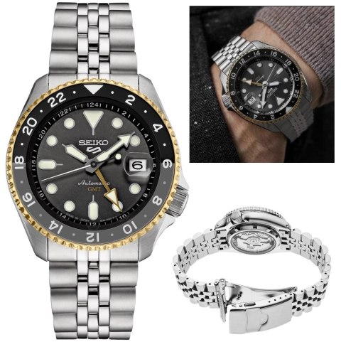 ZEGAREK MĘSKI SEIKO SSK021K1 + BOX