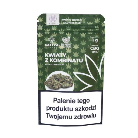 CBG Kwiaty Konopi "KWIATY Z KOMBINATU" 1 g