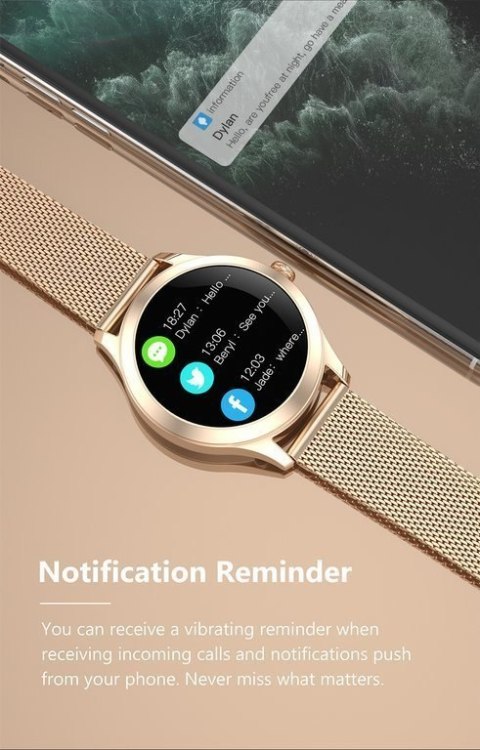 SMARTWATCH DAMSKI G. Rossi SW014-3 pink (sg009c)