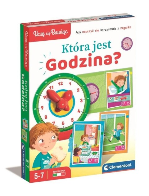 Uczę się bawiąc. Która jest godzina?
