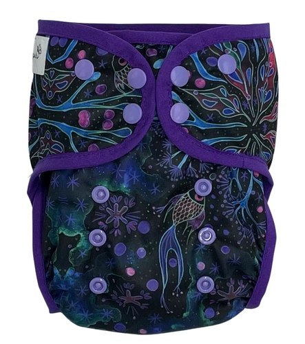 Polski Otulacz z lamówką NEON SPLASH XL 10-20kg