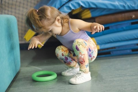 Długie Legginsy Dziecięce - Motyle 92-98 cm