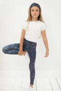 Długie Legginsy Dziecięce - Neon Splash 98-104 cm