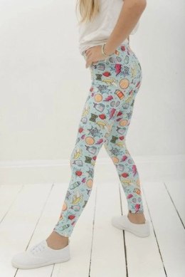 Długie Legginsy Dziecięce - You Go Girl 104-110 cm