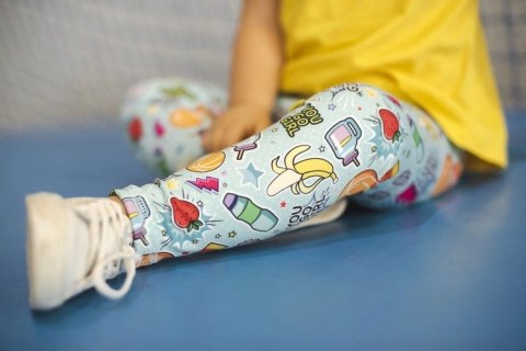 Długie Legginsy Dziecięce - You Go Girl 104-110 cm
