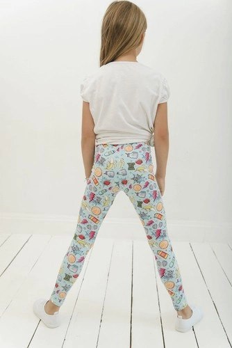 Długie Legginsy Dziecięce - You Go Girl 92-98 cm