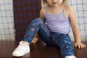Długie Legginsy Dziecięce - Neon Splash 98-104 cm