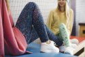 Długie Legginsy z Wysokim Stanem - Neon Splash M