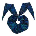 Scrunchie, frotka, gumka do włosów NEON SPLASH Krótkie uszy