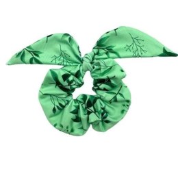 Scrunchie, frotka, gumka do włosów ZIELONO MI Bez uszu