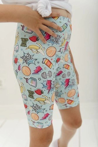 Krótkie Legginsy Dziecięce - You Go Girl 128-134 cm