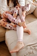 Długie Legginsy z Wysokim Stanem - Cinnamon Muffin XS