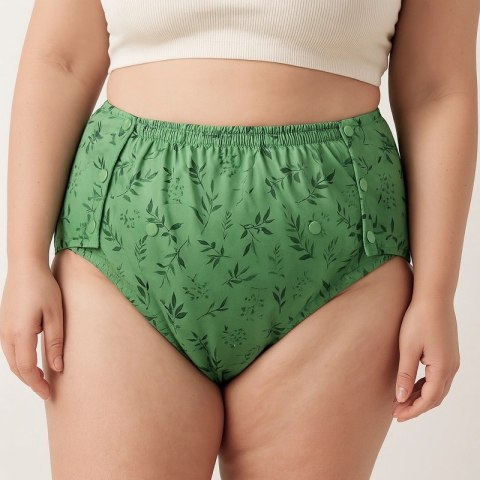 Majtki Poporodowe z wymiennym Wkładem - ZIELONO MI S/M/L