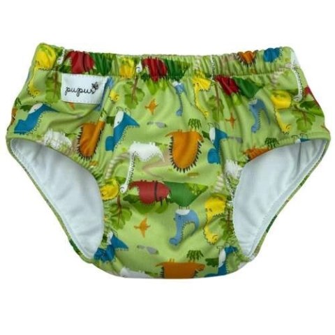 Pieluszka do pływania, kąpielówki DINOZAURY L 13-16kg