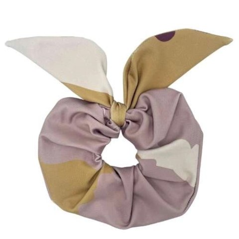 Scrunchie, frotka, gumka do włosów CINNAMON MUFFIN Długie uszy
