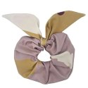 Scrunchie, frotka, gumka do włosów CINNAMON MUFFIN Krótkie uszy