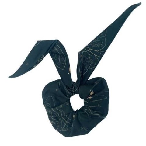 Scrunchie, frotka, gumka do włosów MYSTIC Krótkie uszy