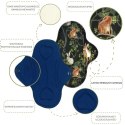 DUŻA L Podpaska wielorazowa bambus-coolmax - KOLIBRY