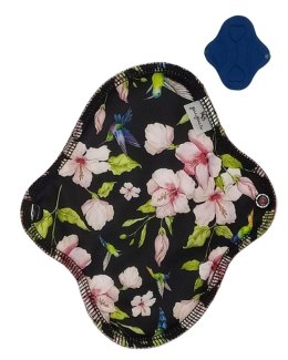 MAŁA Podpaska wielorazowa bambus-coolmax - KOLIBRY