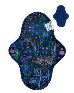 ŚREDNIA M Podpaska wielorazowa bambus-coolmax - NEON SPLASH