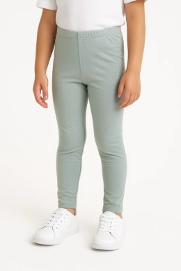 Długie Legginsy Dziecięce - Sage Mint 104-110 cm