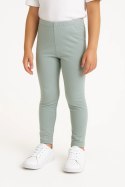 Długie Legginsy Dziecięce - Sage Mint 110-116 cm