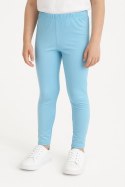 Długie Legginsy Dziecięce - Sky Blue 122-128 cm