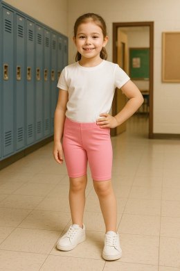 Krótkie Legginsy Dziecięce - Rose Bloom 140-146 cm
