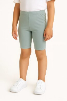 Krótkie Legginsy Dziecięce - Sage Mint 116-122 cm