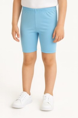 Krótkie Legginsy Dziecięce - Sky Blue 128-134 cm