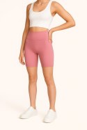 Krótkie Legginsy z Wysokim Stanem - Rose Bloom XS