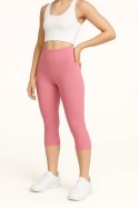 Legginsy 3/4 z Wysokim Stanem - Rose Bloom XL