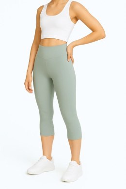 Legginsy 3/4 z Wysokim Stanem - Sage Mint S