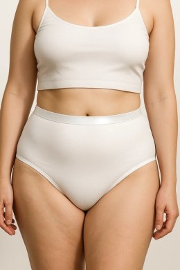 Wielorazowe majtki chłonne damskie BIAŁE 2XL - 100ml