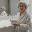 Wielorazowe majtki chłonne damskie BIAŁE XL - 250ml