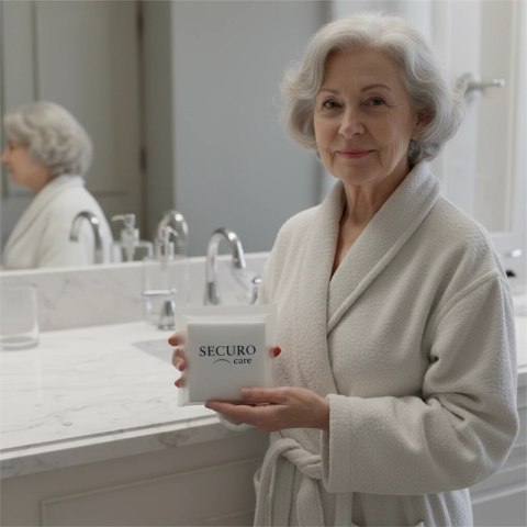 Wielorazowe majtki chłonne damskie BIAŁE S - 100ml