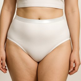 Wielorazowe majtki chłonne damskie BIAŁE S - 250ml