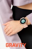Smartwatch Gravity Różowe Złoto Pasek i Bransoleta GT5-5