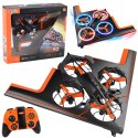 Dron Zdalnie Sterowany RC Latający Quadcopter Światła LED Aplikacja