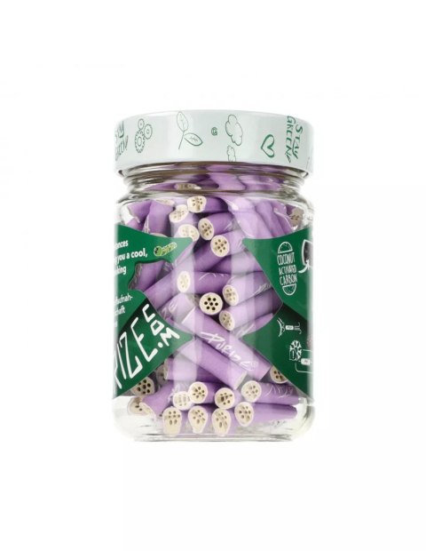 Filtry węglowe Purize XTRA Slim Lilac - śr. 6 mm - 100 szt.