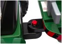 Traktor Na Akumulator CH9959B Z Przyczepą Ciemno Zielony 24V