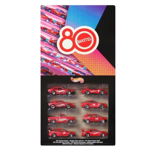 Hot Wheels Silver Series Samochodziki 8-pak