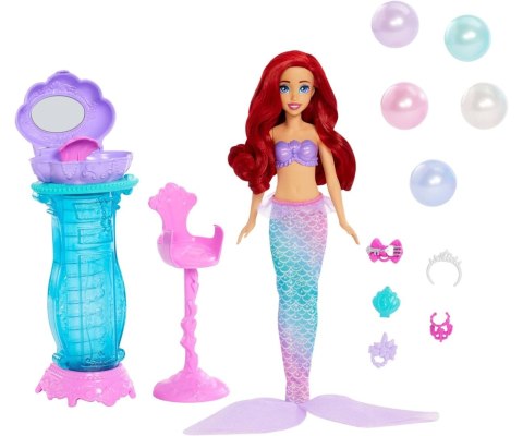 Mattel JBF86 Disney Princess Księżniczka Arielka Muszelkowa Toaletka