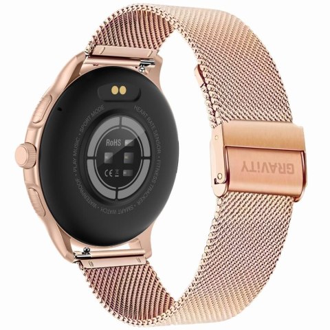 SMARTWATCH UNISEX GRAVITY GT12-3 - ROZMOWY BLUETOOTH, DODATKOWY PASEK (sg035c)