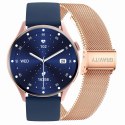 SMARTWATCH DAMSKI GRAVITY GT11-6 - AMOLED, DODATKOWY PASEK (sg044f)