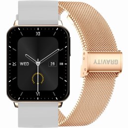 SMARTWATCH UNISEX GRAVITY GT17-4 - AMOLED, DODATKOWY PASEK (sg038d)