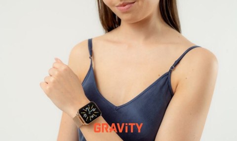 SMARTWATCH UNISEX GRAVITY GT17-4 - AMOLED, DODATKOWY PASEK (sg038d)