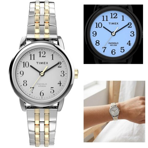 ZEGAREK DAMSKI TIMEX EASY READER T2P298 + BOX